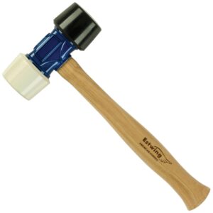 estwing – estwing 24 oz. rubber mallet hammer (black & gray) estwing – estwing 24 oz. rubber mallet hammer (black & gray)