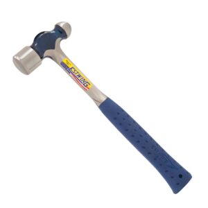 estwing – estwing 24 oz. ball peen hammer with blue shock reduction grip estwing – estwing 24 oz. ball peen hammer with blue shock reduction grip