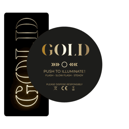 GOLD DRY LED Light flesverlichting sfeerverlichting