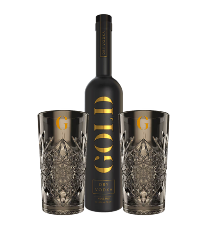 GOLD DRY Vodka Set
