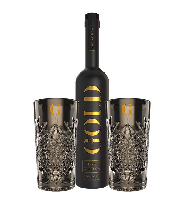 GOLD DRY Vodka Set