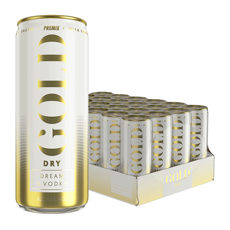 GOLD DRY Premix Dream tray