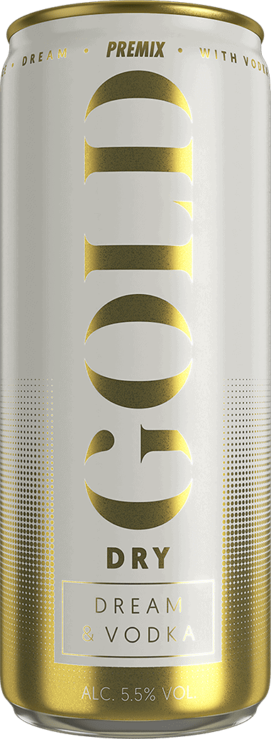 Gold Dry 250ml Premix Dream
