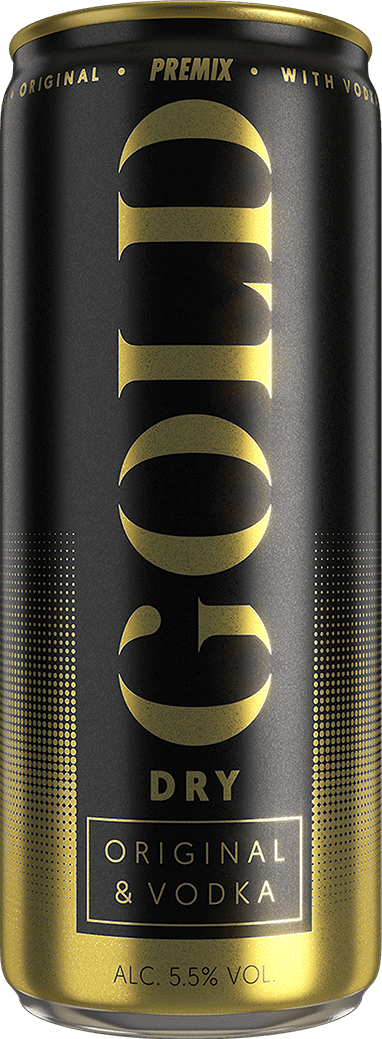 Gold Dry 250ml Premix Original