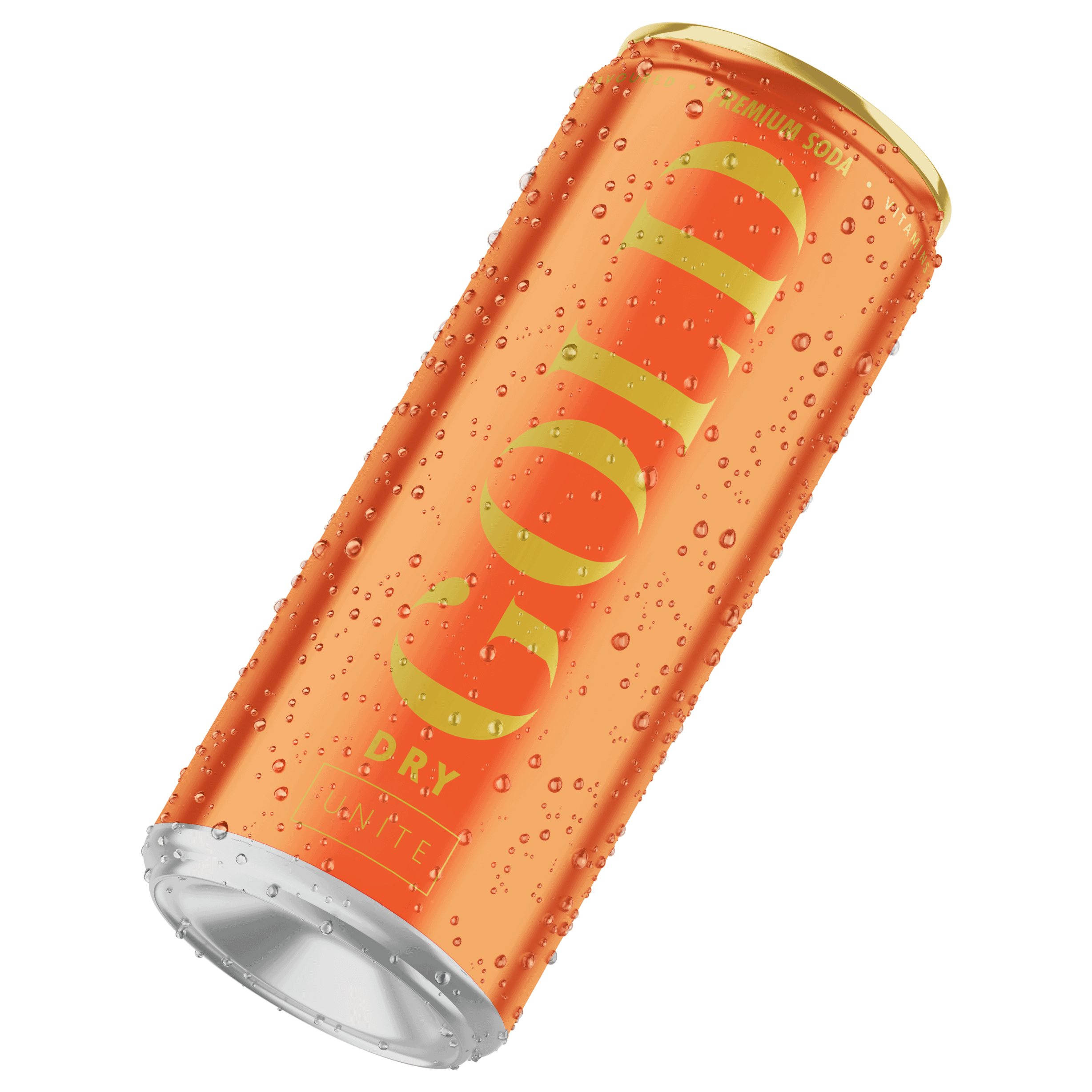Gold Dry premium Soda Unite R