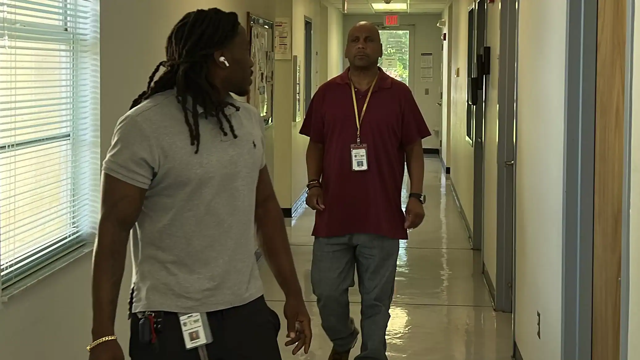 Employee Randall Graham and Matthew John of the Palm Beach County Community Services Department GCNN Good Citizen News Network goodcitizennewsnetwork.com News That's Not Fake