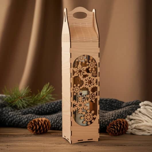 Cutie Cadou Sticla de Vin