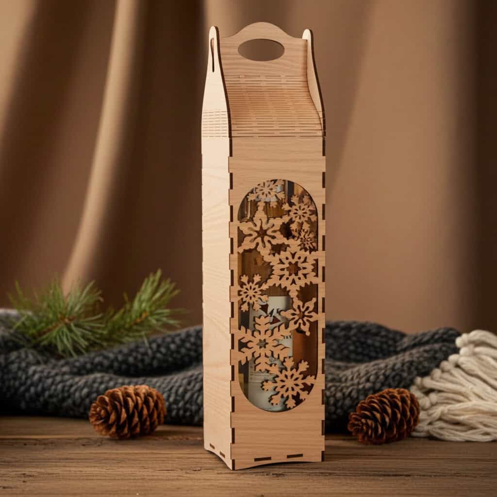 Cutie Cadou Sticla De Vin