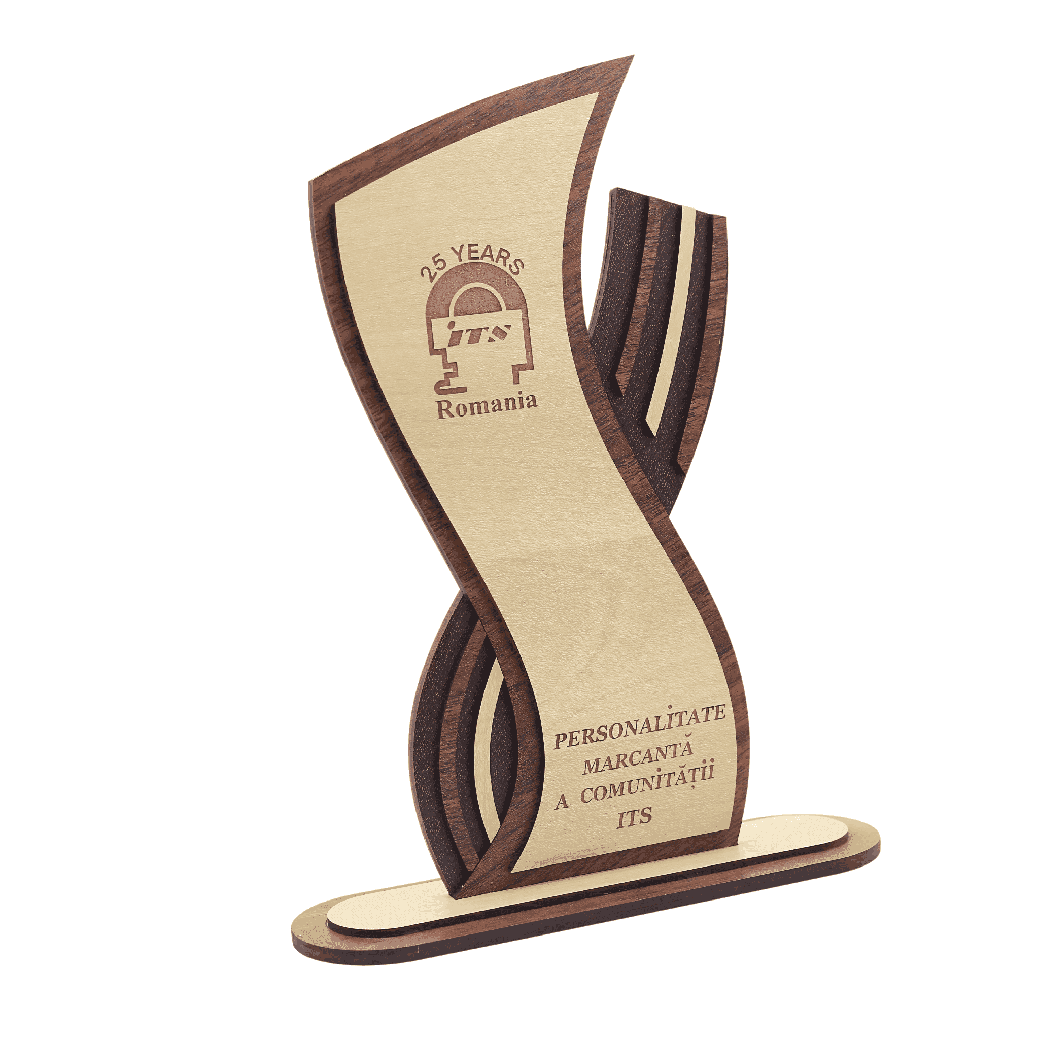 Placheta Lemn Gravata