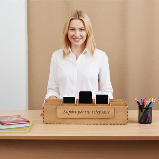 Cutie depozitare telefoane mobile