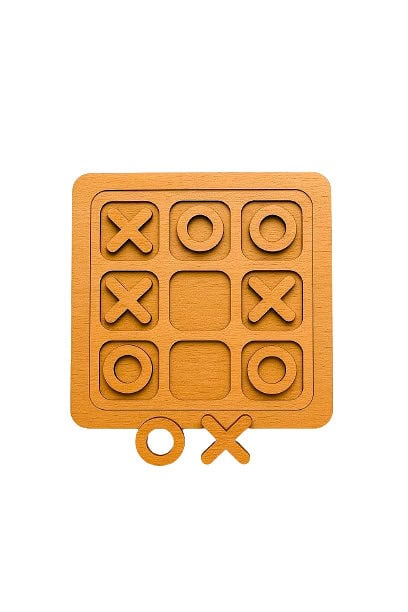 Joc X Si O Din Lemn
