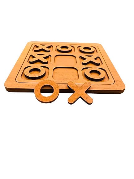 Joc X Si O Din Lemn