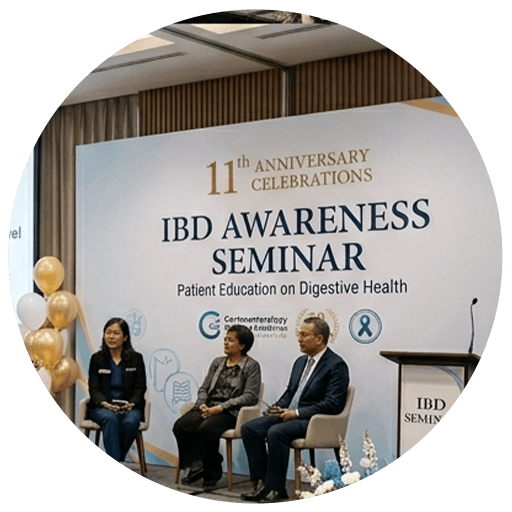 IBD Awareness Seminar at Grover Gastro and Fertility Centre.