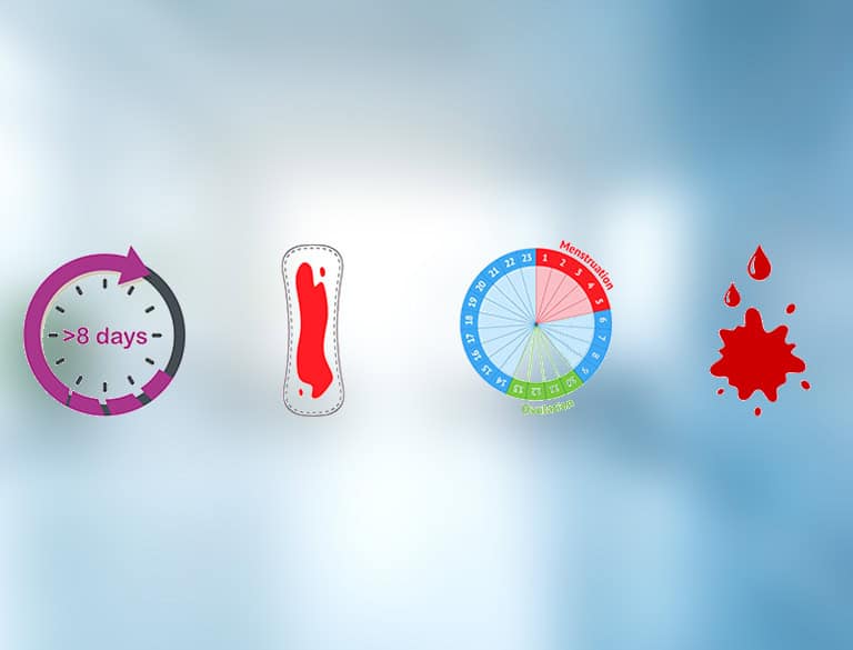 Menstrual cycle and fertility indicators for recurrent miscarriage analysis.