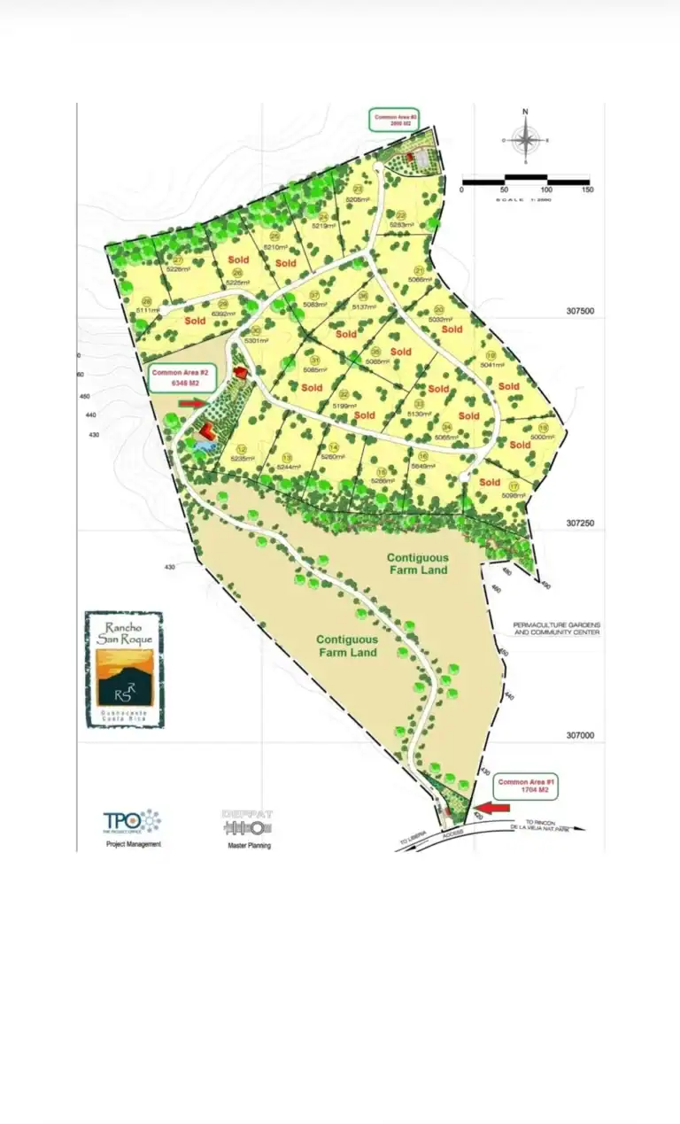 Lotes en Venta en Rancho San Roque – Comunidad Eco Sostenible Cerca de Rincón de la Vieja, Guanacaste