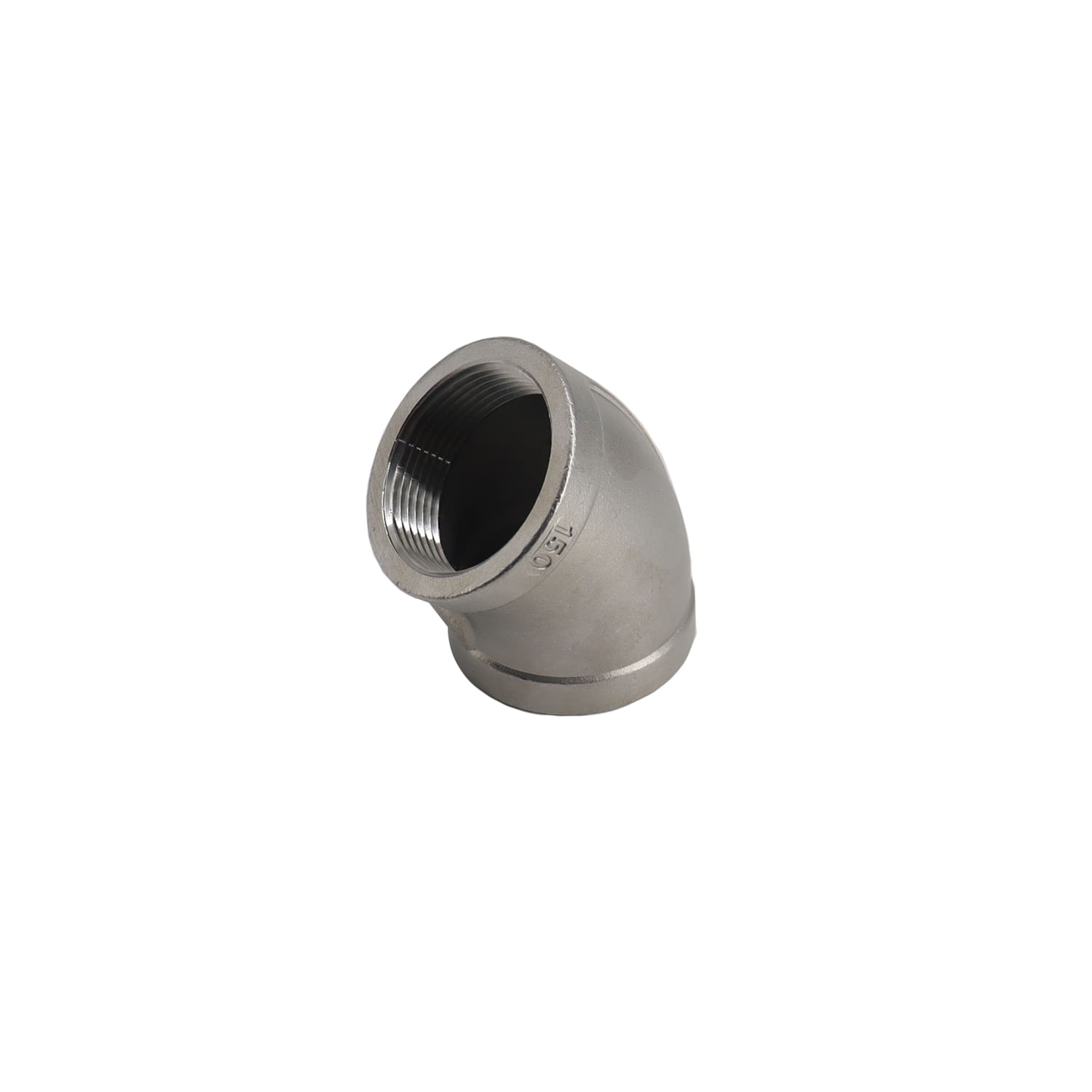 1 1/4” Stainless Steel 316 #150 Socket Weld 45 Elbow