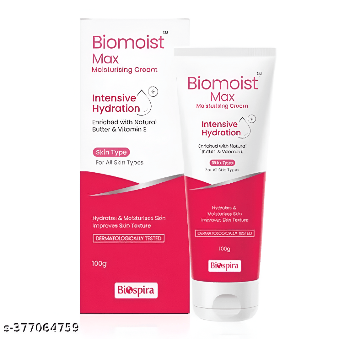 Biomoist Max Moisturising Cream – Intensive Hydration with Natural Butter & Vitamin EBiomoist Max Moisturising Cream