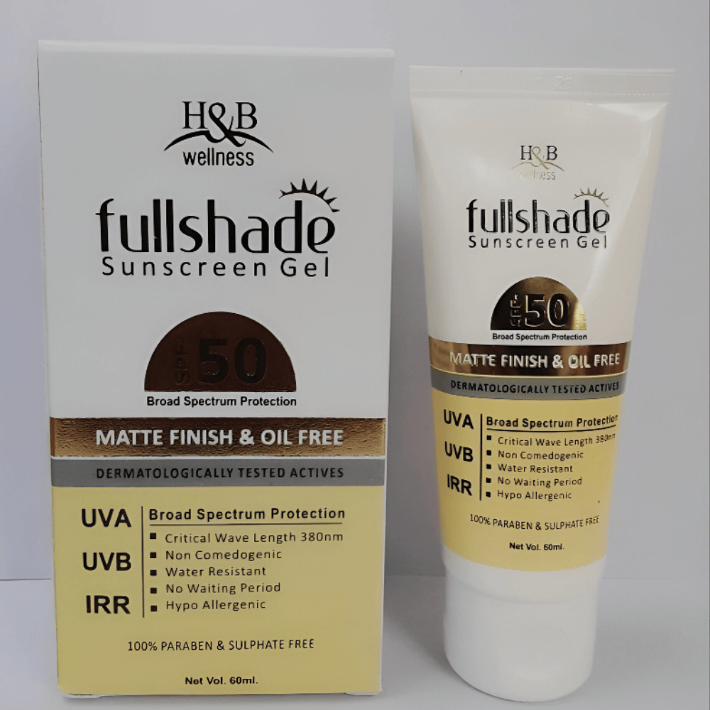 Fullshade Sunscreen Gel SPF 50 – Oil-Free, Matte Finish | H&B Wellness