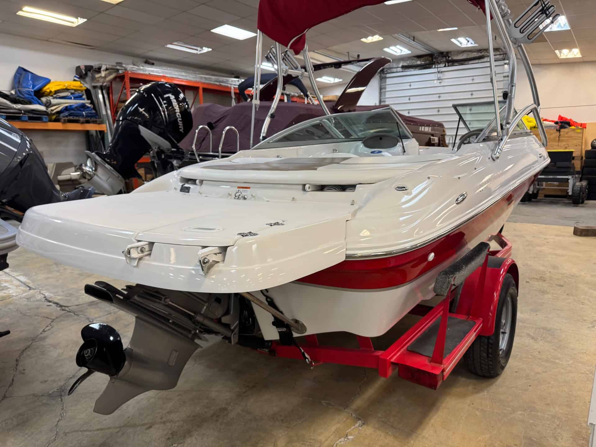 Four Winns H190 boat for sale at Hall's Sport Center.