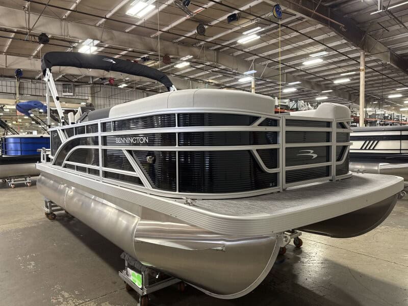 Bennington 20SL S1 pontoon boat for sale at Hall's Sport Center.