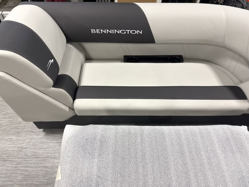 Bennington 22 SSR luxury pontoon boat for sale at Hall's Sport Center.