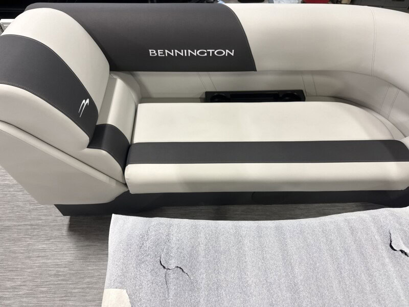 Bennington 22 SSR luxury pontoon boat for sale at Hall's Sport Center.