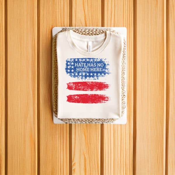 American-Flag-Anti-Hate-Statement-Tee,-Hate-Has-No-Home-Here-T-Shirt-us