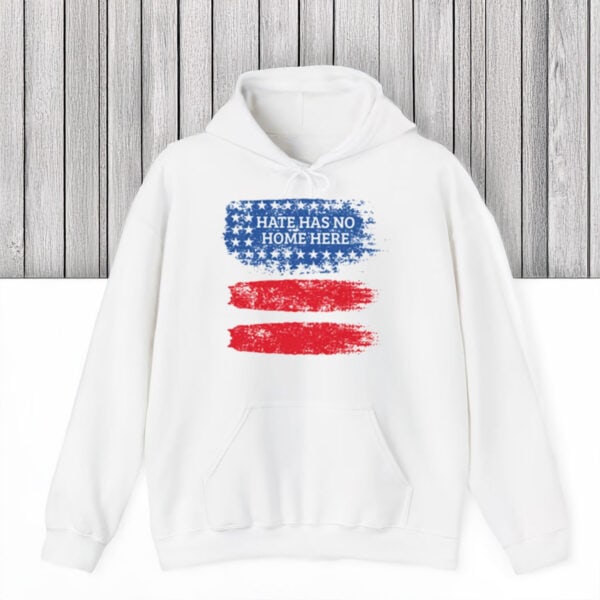 American-Flag-Anti-Hate-Statement-Tee,-Hate-Has-No-Home-Here-T-Shirts