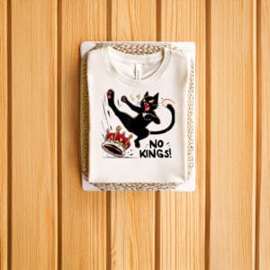 Anti-Authority-Graphic-Tee,-No-Kings-In-America-Funny-Black-Cat-T-Shirt-us
