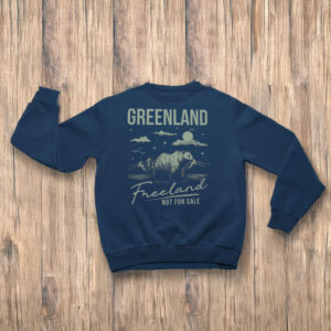Anti-Colonial-Nature-Protest-Tee,-Greenland-Freeland-Not-For-Sale-T-Shirt-us