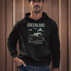 Anti-Colonial-Nature-Protest-Tee,-Greenland-Freeland-Not-For-Sale-T-Shirt-usa