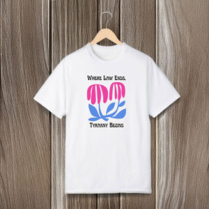 Anti-Trump-Shirt,-Floral-Where-Law-Ends-Tyranny-Begins-Shirt