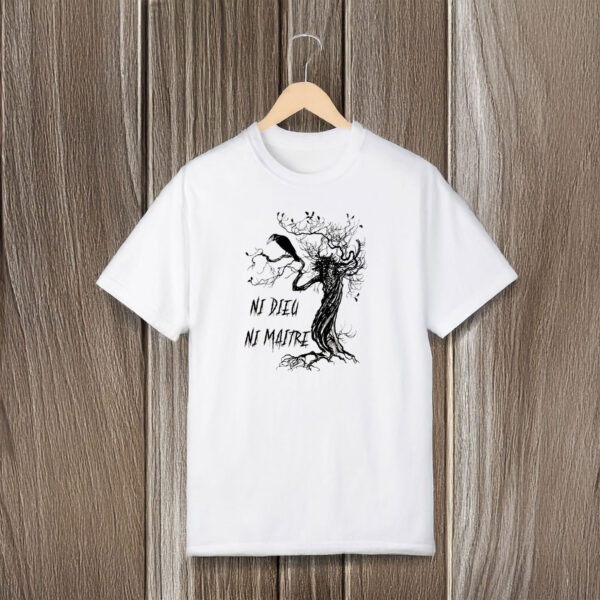 Anti-Trump-Shirt,-Ni-Dieu-Ni-Maître-Crow-Shirt