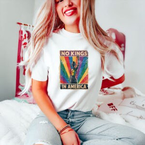Anti-Trump-Shirt,-No-Kings-Rainbow-Shirt