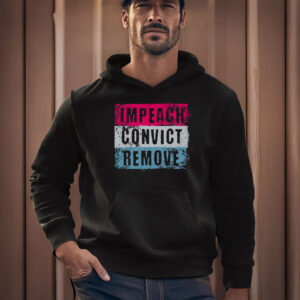 Anti-Trump-Shirt,-Pro-Democracy,-Political,-Impeach-Convict-Remove-Shirt