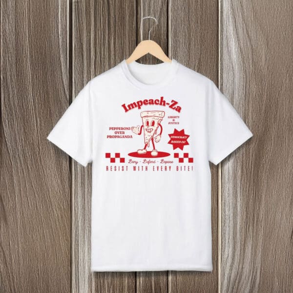 Anti-Trump-Shirt,-Retro-Pizza-Impeach-Trump-Shirt