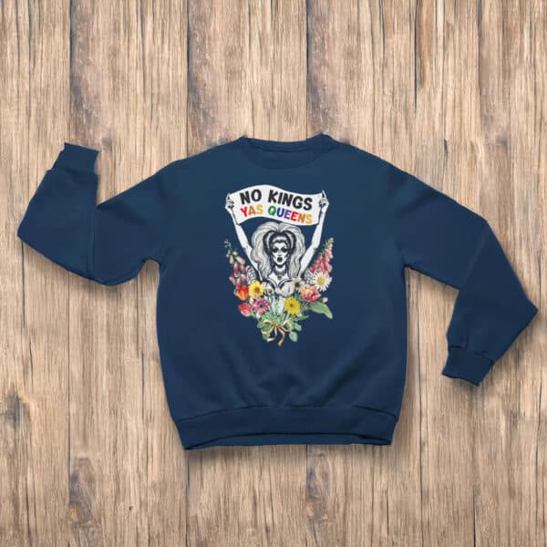 Anti-Trump-Shirt,-Unique-No-Kings-Yas-Queen-Shirt-us