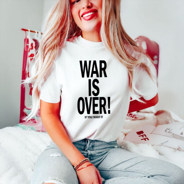 Anti-Trump-Shirt,-War-Is-Over-Madonna-Shirt