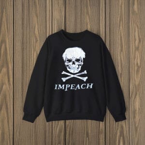Anti-Trump-Skull-Protest-Graphic-Tee,-Not-My-President-Impeach-T-Shirt-us