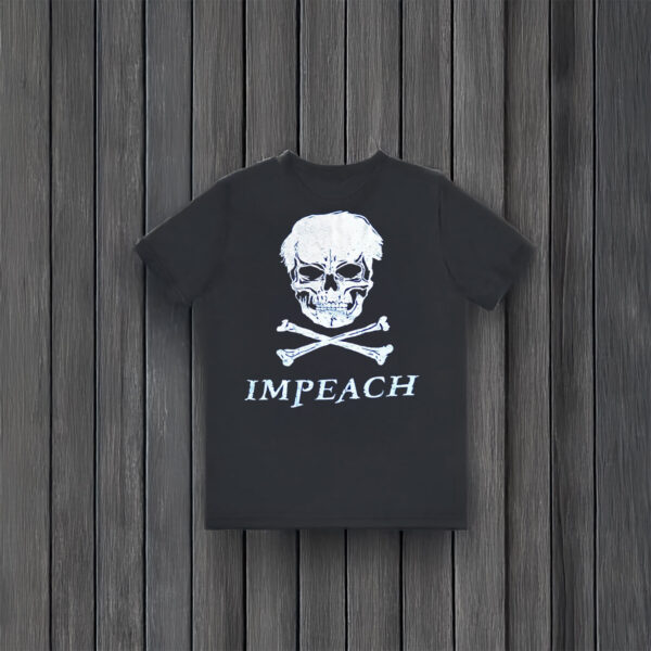 Anti-Trump-Skull-Protest-Graphic-Tee,-Not-My-President-Impeach-T-Shirt-usa