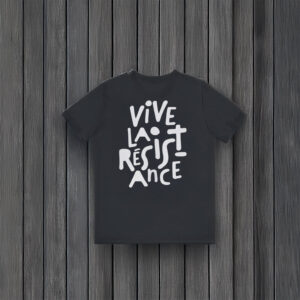 Bold-Protest-&-Revolution-Graphic-Tee,-Vive-La-Résistance-T-Shirt-usa