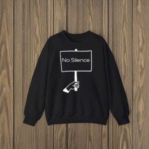 Bold-Protest-Statement-Tee,-No-Silence-T-Shirt-us