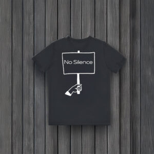 Bold-Protest-Statement-Tee,-No-Silence-T-Shirt-usa