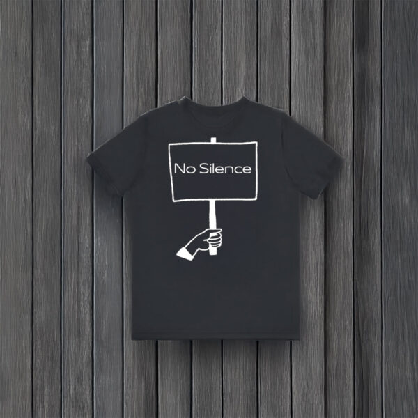 Bold-Protest-Statement-Tee,-No-Silence-T-Shirt-usa
