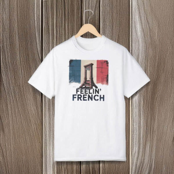 Bold-Revolutionary-Graphic-Tee,-Feelin’-French-Guillotine-T-Shirt