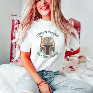 Bounty-Hunter-Quote-Tee,-Disney-Star-Wars-Boba-Fett-Karma-Shirt
