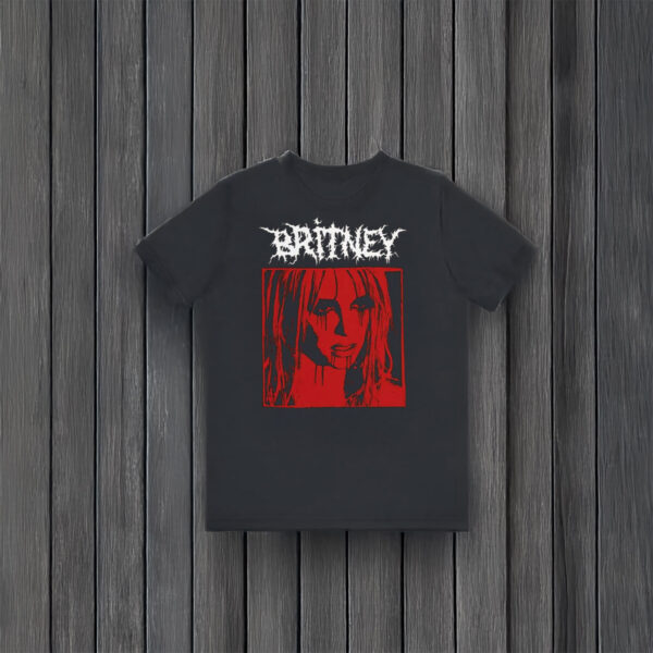 Britney-Spears-Black-Metal-Style-Graphic-Tee