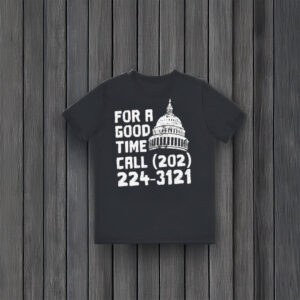 Capitol-Call-Humor-Tee,-Political-Protest-Shirt
