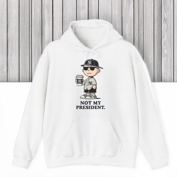 Cartoon-Street-Style-Political-Tee,-Not-My-President-Shirts