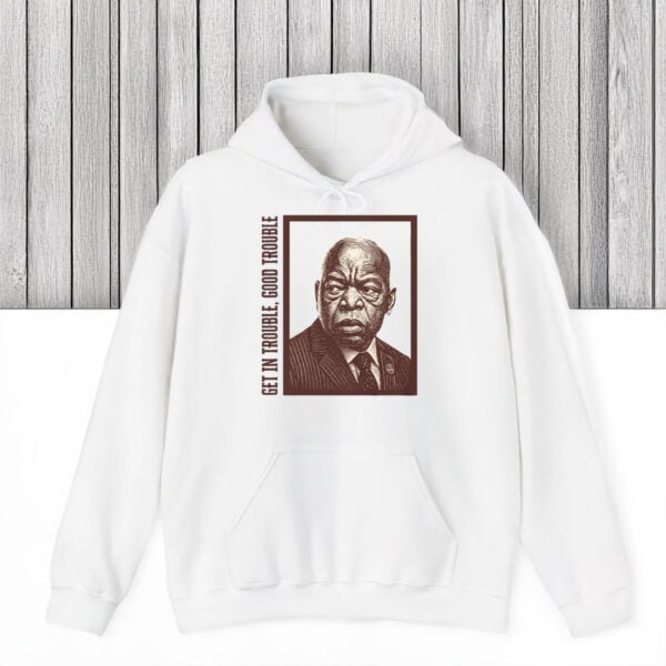 Civil-Rights-Icon-Tribute-Tee,-John-Lewis-Good-Trouble-T-Shirts